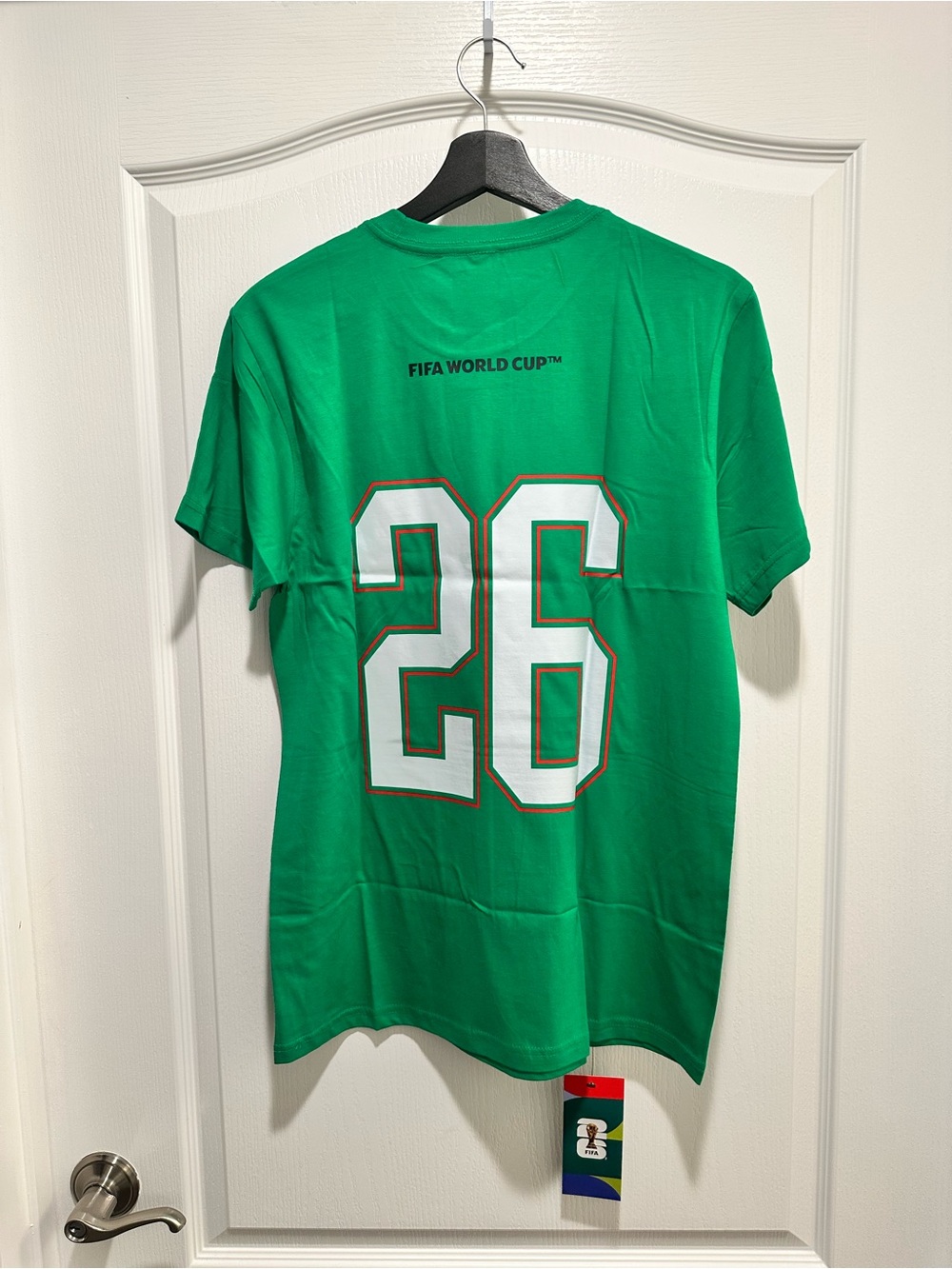 FIFA World Cup 2026 Authentic Mexico Green T-Shirt, Size Medium - Picture 2 of 10